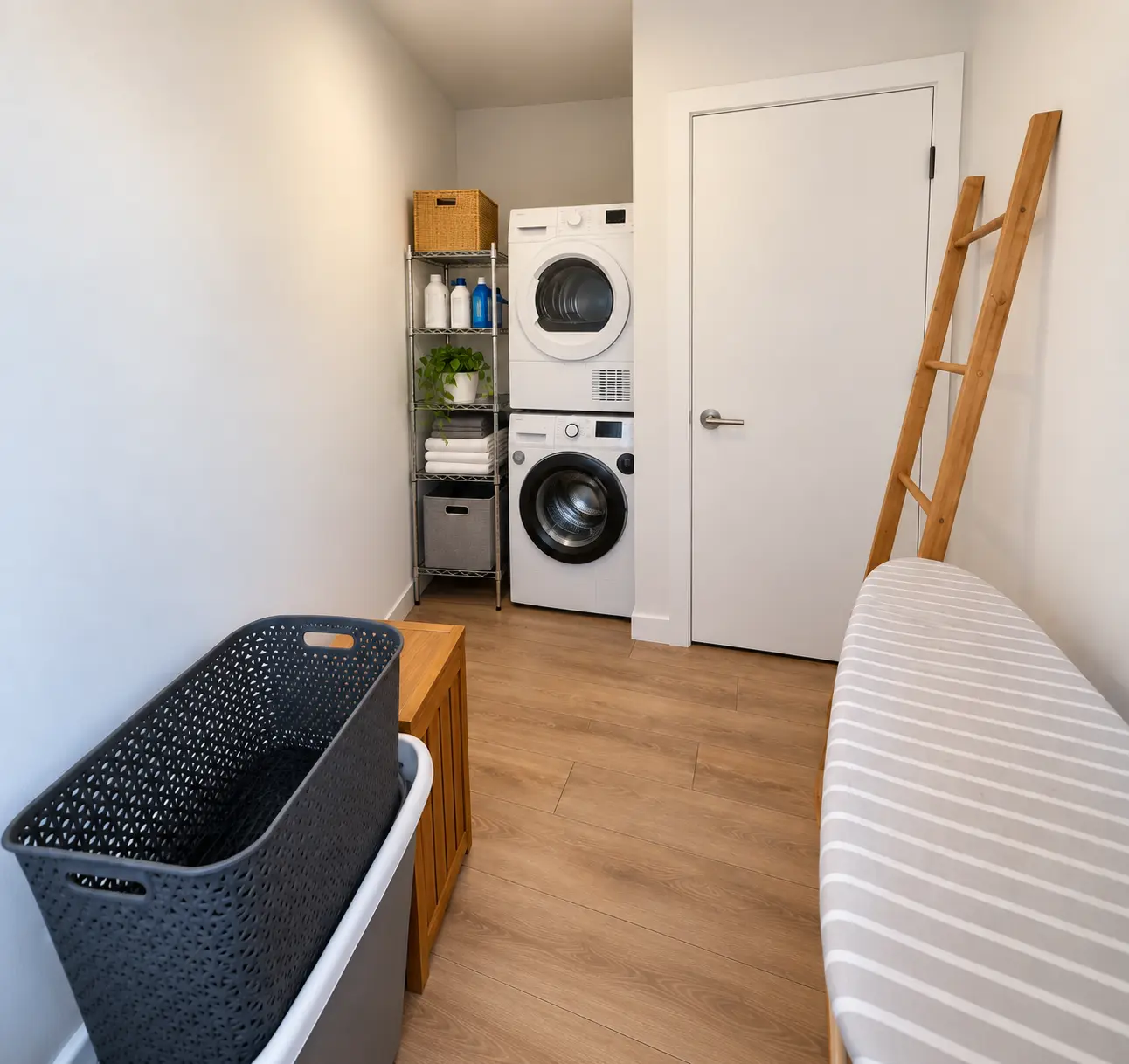 Laundry with washer and dryer